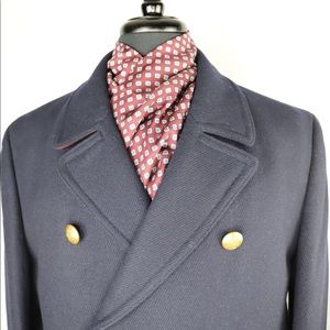 Stylish Scarf  - Jos. A Bank Burgundy Silk & Wool